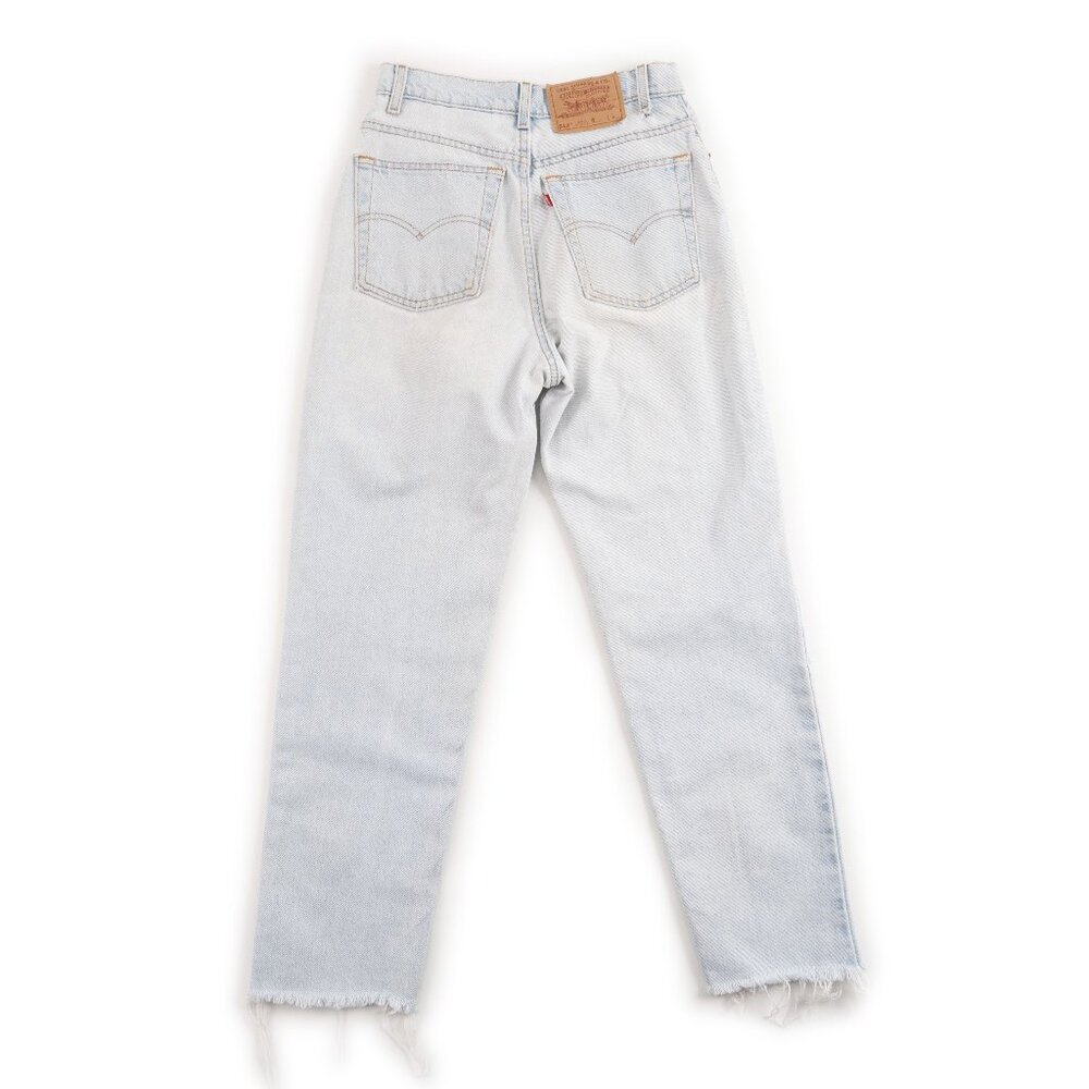 Vintage LEVI'S 512 Slim Fit Tapered light wash jeans 1990's / Y2K size 29